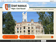 Tablet Screenshot of ceskyrudolec.cz